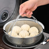 Maxbell Rice Cooker Steamer Insert Replacement for Eggs Chinese Wok Vegetable Fruits 14cm