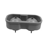 Maxbell Maxbell Silicone Ice Tray Ice Maker DIY Ice Ball Maker for Bar Home Gray