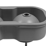 Maxbell Maxbell Silicone Ice Tray Ice Maker DIY Ice Ball Maker for Bar Home Gray