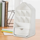 Maxbell Maxbell Desk Organizer Desktop Pen Holder Cosmetic Organizer for Stationery Students 18cmx12cmx28.4cm
