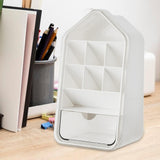 Maxbell Maxbell Desk Organizer Desktop Pen Holder Cosmetic Organizer for Stationery Students 18cmx12cmx28.4cm