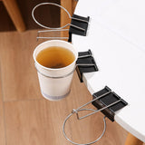 Maxbell Maxbell Desk Cup Holder Clamp Coffee Mug Holder for Water Bottles Coffee Cups Office