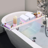 Maxbell Maxbell Bath Tub Tray Rack Waterproof Bathtub Caddy for Decoration Bathroom Swimming