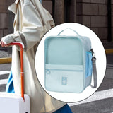 Maxbell Maxbell Travel Shoe Bag for Packing Dustproof Shoe Pouch for Flip Flops Home Outdoor Blue