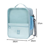 Maxbell Maxbell Travel Shoe Bag for Packing Dustproof Shoe Pouch for Flip Flops Home Outdoor Blue