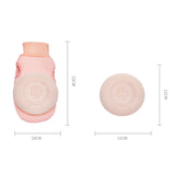 Maxbell Maxbell Bath Glove Skin Cleanser Creative Body Scrubber for Deep Cleansing Neck Body Pink