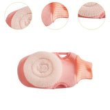 Maxbell Maxbell Bath Glove Skin Cleanser Creative Body Scrubber for Deep Cleansing Neck Body Pink