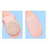 Maxbell Maxbell Bath Glove Skin Cleanser Creative Body Scrubber for Deep Cleansing Neck Body Pink