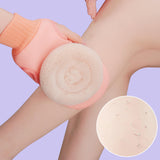 Maxbell Maxbell Bath Glove Skin Cleanser Creative Body Scrubber for Deep Cleansing Neck Body Pink