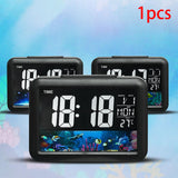 Maxbell Maxbell Alarm Clock Color Screen Bedroom Bedside Clock for Office Indoor Style B