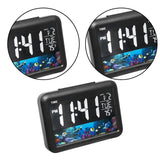 Maxbell Maxbell Alarm Clock Color Screen Bedroom Bedside Clock for Office Indoor Style B