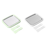 Maxbell Maxbell Mini Ice Cream Plate Maker Frozen Yoghurt Plate for Buffet Families Holidays green