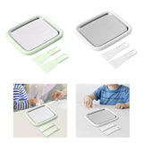 Maxbell Maxbell Mini Ice Cream Plate Maker Frozen Yoghurt Plate for Buffet Families Holidays green