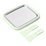 Maxbell Maxbell Mini Ice Cream Plate Maker Frozen Yoghurt Plate for Buffet Families Holidays green