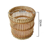 Maxbell Maxbell Storage Bucket Decorative Decoration Storage Basket for Entryway Home Office Style B