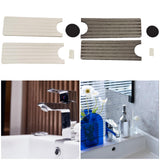 Maxbell Maxbell Faucet Absorbent Mats Water Absorbing Stone Trays for Hotel Home Living Room White