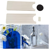 Maxbell Maxbell Faucet Absorbent Mats Water Absorbing Stone Trays for Hotel Home Living Room White