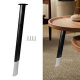 Maxbell Maxbell Furniture Leg Stable Adjustable Table Leg for Dining Table Computer Table 600mm to 725mm Black