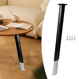 Maxbell Maxbell Furniture Leg Stable Adjustable Table Leg for Dining Table Computer Table 600mm to 725mm Black