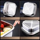 Food Storage Container Sealing Food Lunch Container for Kitchen Work Camping 1800ML
