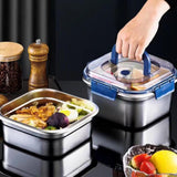 Food Storage Container Sealing Food Lunch Container for Kitchen Work Camping 1800ML
