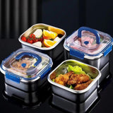 Food Storage Container Sealing Food Lunch Container for Kitchen Work Camping 1800ML