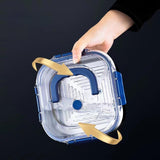 Food Storage Container Sealing Food Lunch Container for Kitchen Work Camping 1800ML