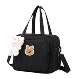 Maxbell Diaper Bag Handbag Reusable Large Capacity Spacious Mummy Makeup Bag Handbag Black