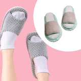 Maxbell Maxbell Cleaning Mop Slippers Mute Cleaner for Dusting Home Floor Dust Dirt Cleaning Khaki Green 24.5cm