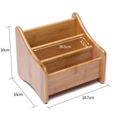 Maxbell Maxbell Grid Storage Bin Container Makeup Holder for Living Room Decoration Tabletop Style A
