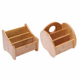 Maxbell Maxbell Grid Storage Bin Container Makeup Holder for Living Room Decoration Tabletop Style A