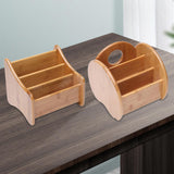 Maxbell Maxbell Grid Storage Bin Container Makeup Holder for Living Room Decoration Tabletop Style A