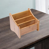 Maxbell Maxbell Grid Storage Bin Container Makeup Holder for Living Room Decoration Tabletop Style A