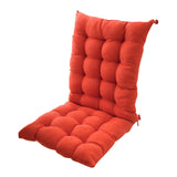 Maxbell Maxbell Dining Chair Cushion Polyester Rocking Chair Cushion for Office Chair Indoor Orange