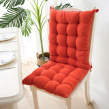 Maxbell Maxbell Dining Chair Cushion Polyester Rocking Chair Cushion for Office Chair Indoor Orange