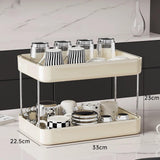 Maxbell Maxbell Cup Organizer Rack Vanity Tray Home Decor Birthday Parties Mugs Tea Cup Rack White 2 Tier
