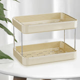 Maxbell Maxbell Cup Organizer Rack Vanity Tray Home Decor Birthday Parties Mugs Tea Cup Rack White 2 Tier