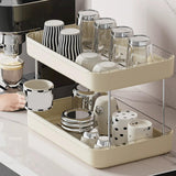 Maxbell Maxbell Cup Organizer Rack Vanity Tray Home Decor Birthday Parties Mugs Tea Cup Rack White 2 Tier