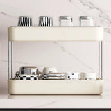 Maxbell Maxbell Cup Organizer Rack Vanity Tray Home Decor Birthday Parties Mugs Tea Cup Rack White 2 Tier