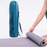 Maxbell Maxbell Yoga Mat Bag Gym Bag Lightweight Yoga Mat Carrier Bag for Office Yoga Travel blue