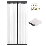 Maxbell Maxbell Magnetic Mesh Door Easy Install Door Curtain for Kitchen Bedroom Apartment 120x210cm