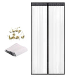 Maxbell Maxbell Magnetic Mesh Door Easy Install Door Curtain for Kitchen Bedroom Apartment 120x210cm