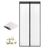 Maxbell Maxbell Magnetic Mesh Door Easy Install Door Curtain for Kitchen Bedroom Apartment 120x210cm