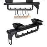 Maxbell Maxbell Telescopic Clothes Hanger in Cabinet Closet Rod Bar Storage Rod for Wardrobe 5 Beads