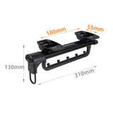 Maxbell Maxbell Telescopic Clothes Hanger in Cabinet Closet Rod Bar Storage Rod for Wardrobe 5 Beads