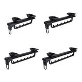 Maxbell Maxbell Telescopic Clothes Hanger in Cabinet Closet Rod Bar Storage Rod for Wardrobe 5 Beads
