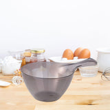 Maxbell Maxbell Water Ladle with Measuring Line Clear for Kitchen Gadget Backyard Restaurant Gray