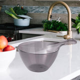 Maxbell Maxbell Water Ladle with Measuring Line Clear for Kitchen Gadget Backyard Restaurant Gray