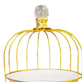 Maxbell Maxbell Bird Cage Cake Dessert Stand Metal Holder for Table Centerpiece Wedding Home double layer