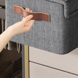 Maxbell Maxbell Foldable Clothes Storage Box Clothes Storage Bins for Underwear Jeans Shirts L with cover